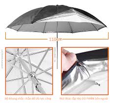 Dù Dragon 2 lớp xuyên phản  cao cấp 95cm